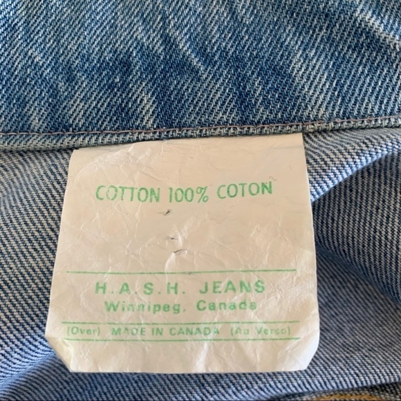 Rare Vintage 70’s H.A.S.H Hash Jeans- Jean Jacket Small/Medium - Picture 8 of 10